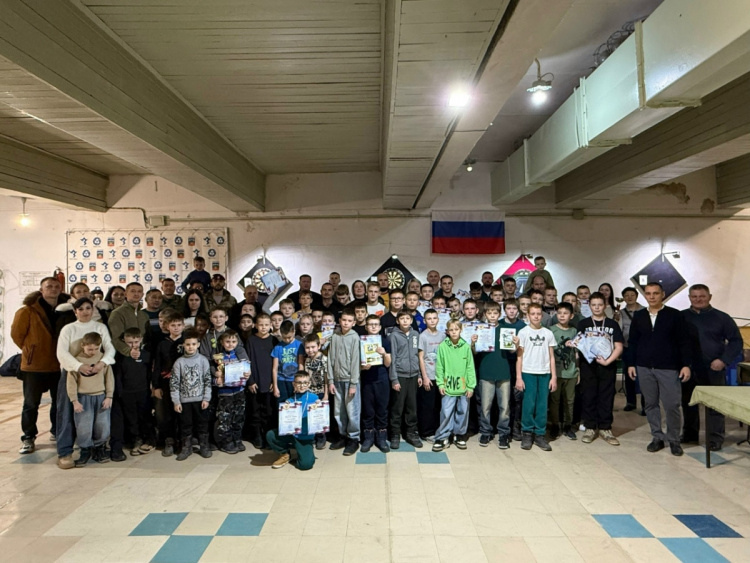 Военно-спортивная игра «Рубеж», приуроченная ко Дню Морской пехоты.