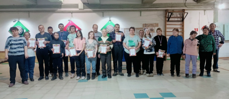  Спортивная игра в «Настольный теннис» среди граждан с ОВЗ.