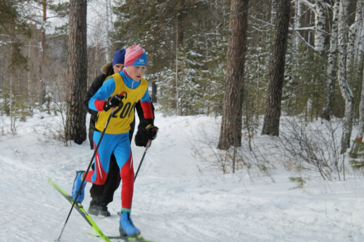 Первенство Челябинской области по лыжным гонкам в Чебаркуле.