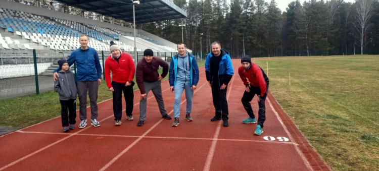 Выполнение  норм ГТО  по бегу сотрудниками ФГУП «Приборостроительный завод» .