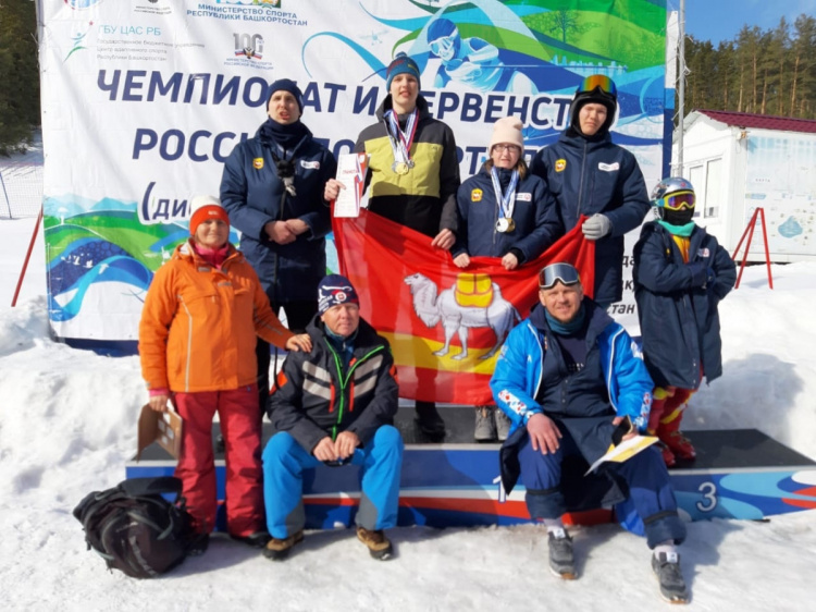 Южноуральские горнолыжники — победители и призеры чемпионата и первенства России
